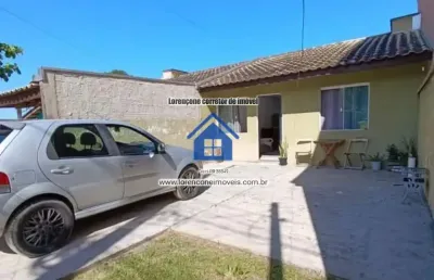 Casa para venda em pontal do paraná, shangri-la, 2 dormitórios, 1 banheiro