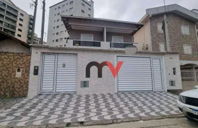 Sobrado à venda, 115 m² por r$ 780.000,00 - vila assunção - praia grande/sp