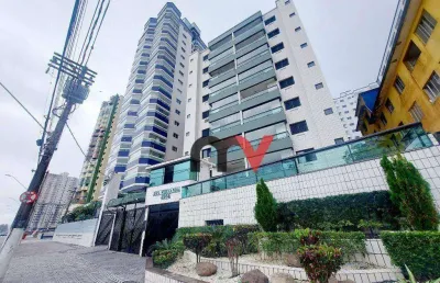 Apartamento à venda, 114 m² por r$ 680.000,00 - vila guilhermina - praia grande/sp