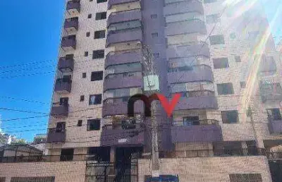 Apartamento à venda, 108 m² por r$ 530.000,00 - tupi - praia grande/sp