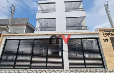 Sobrado à venda, 68 m² por r$ 385.000,00 - jardim samambaia - praia grande/sp