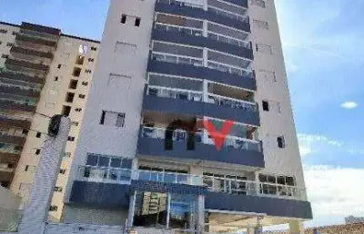 Apartamento à venda, 68 m² por r$ 450.000,00 - tupi - praia grande/sp