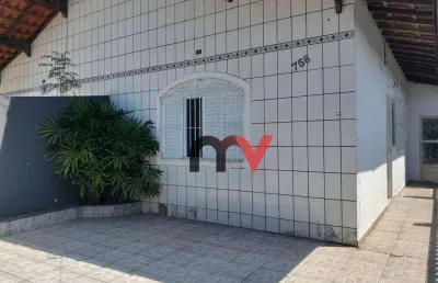 Casa com 2 dormitórios, 75 m² - venda por r$ 420.000,00 ou aluguel por r$ 2.701,46/mês - tupi - praia grande/sp