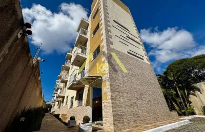 Apartamento com sacada e 2 dormitórios à venda, são gabriel, colombo, pr