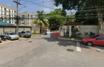 Apartamento 2 quartos sem suíte com vaga - condomínio residencial oswaldo lussac - taquara - rj