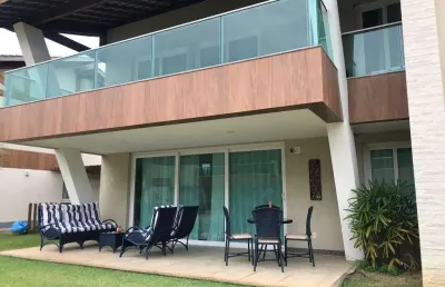 Casa duplex com 4 suítes, 220m² de terreno, em itacimirim!