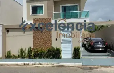 Casa duplex com 4 quartos, 160m2 de terreno, em arembepe!