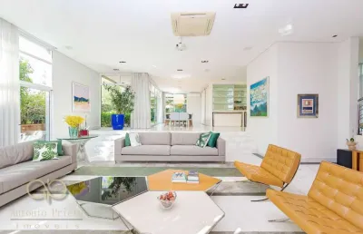 Casa com 5 dormitórios à venda, 556 m² por r$ 5.800.000,00 - campo comprido - curitiba/pr