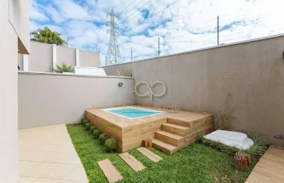 Sobrado com 3 dormitórios à venda, 190 m² por r$ 1.089.000,00 - santa felicidade - curitiba/pr