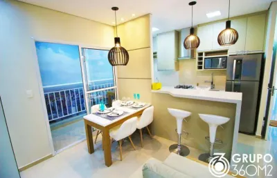 Apartamento para venda em santo andré, vila metalúrgica, 2 dormitórios, 1 suíte, 2 banheiros, 1 vaga