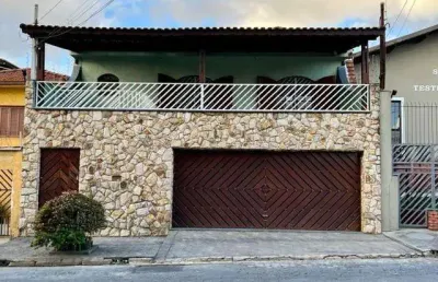 Sobrado para venda em santo andré, jardim stella, 3 dormitórios, 3 suítes, 6 banheiros, 4 vagas