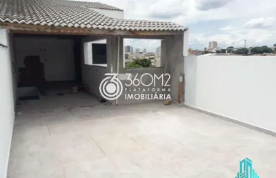 Cobertura para venda em santo andré, vila pires, 3 dormitórios, 1 suíte, 2 banheiros, 2 vagas