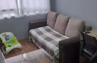 Apartamento para venda em diadema, canhema, 2 dormitórios, 1 banheiro, 1 vaga