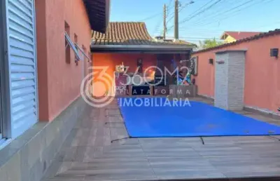 Casa para venda em mongaguá, vila oceanópolis, 2 dormitórios, 1 suíte, 2 banheiros, 1 vaga