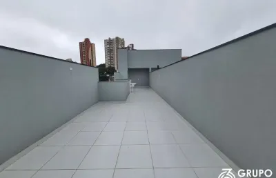Cobertura para venda em santo andré, vila humaitá, 2 dormitórios, 1 suíte, 2 banheiros, 1 vaga