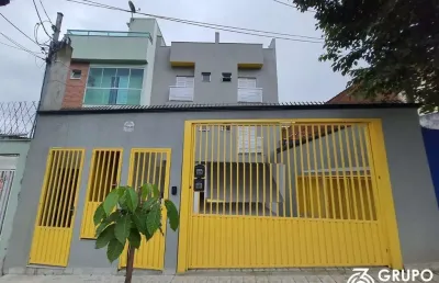 Cobertura para venda em santo andré, vila humaitá, 2 dormitórios, 1 suíte, 2 banheiros, 1 vaga