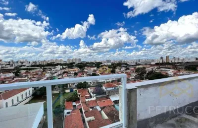 Cobertura com 2 dormitórios à venda, 66 m² por r$ 450.000,00 - vila industrial - campinas/sp