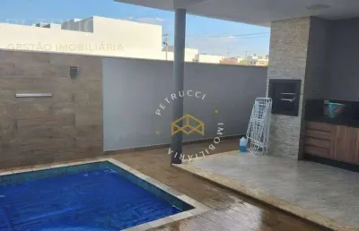 Casa com 3 dormitórios à venda, 174 m² por r$ 1.280.000,00 - parque das laranjeiras - cosmópolis/sp