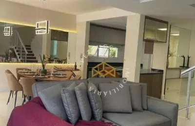 Casa com 4 dormitórios à venda, 210 m² por r$ 1.280.000,00 - loteamento alphaville campinas - campinas/sp