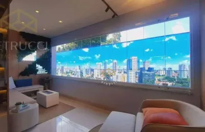 Apartamento com 3 dormitórios à venda, 127 m² por r$ 1.365.000,00 - chácara da barra - campinas/sp