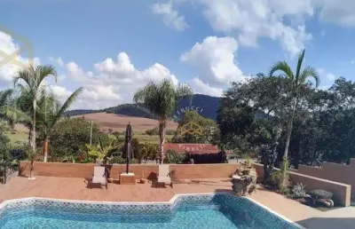 Chácara com 5 dormitórios à venda, 1000 m² por r$ 1.600.000,00 - vila imperial dom pedro - atibaia/sp