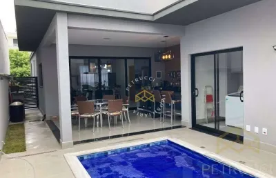 Casa com 3 dormitórios à venda, 253 m² por r$ 1.700.000,00 - condomínio madre maria villac - valinhos/sp