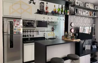 Apartamento com 2 dormitórios à venda, 47 m² por r$ 220.000,00 - residencial águas de lindóia - campinas/sp