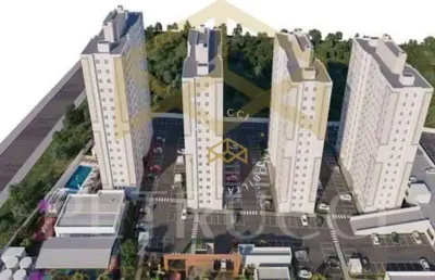 Apartamento com 2 dormitórios à venda, 42 m² por r$ 244.900,00 - vila industrial - campinas/sp