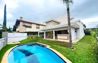 Casa com 4 dormitórios à venda, 276 m² por r$ 2.650.000,00 - loteamento alphaville campinas - campinas/sp