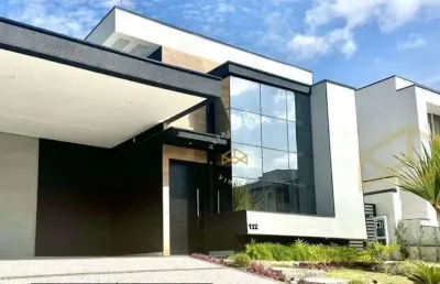 Casa com 4 dormitórios à venda, 259 m² por r$ 2.880.000,00 - jardim maison du parc - indaiatuba/sp