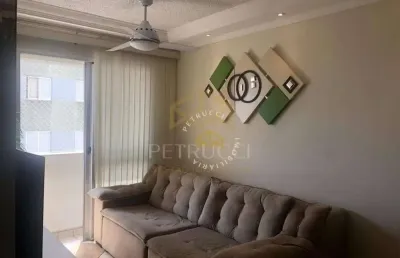 Apartamento com 3 dormitórios à venda, 60 m² por r$ 299.000,00 - jardim dom vieira - campinas/sp