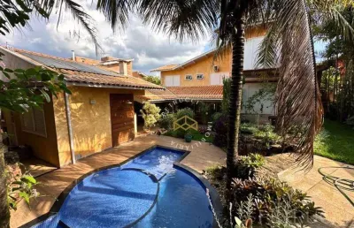 Casa com 4 dormitórios à venda, 373 m² por r$ 3.000.000,00 - loteamento alphaville campinas - campinas/sp