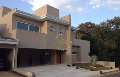 Casa com 4 dormitórios à venda, 590 m² por r$ 3.500.000,00 - condomínio zurich dorf - valinhos/sp
