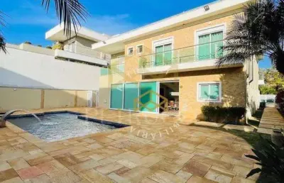 Casa com 4 dormitórios à venda, 437 m² por r$ 4.450.000,00 - loteamento mont blanc residence - campinas/sp