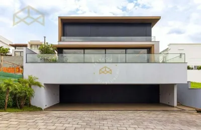 Casa com 4 dormitórios à venda, 414 m² por r$ 6.200.000,00 - alphaville dom pedro 2 - campinas/sp