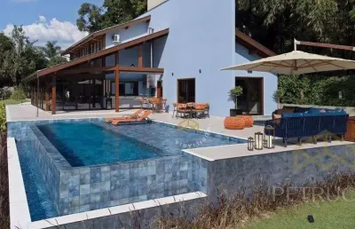 Casa com 5 dormitórios à venda, 500 m² por r$ 8.500.000,00 - colinas do mosteiro de itaici - indaiatuba/sp