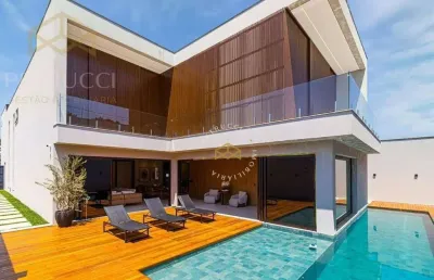Casa com 5 dormitórios à venda, 809 m² por r$ 12.000.000,00 - loteamento mont blanc residence - campinas/sp