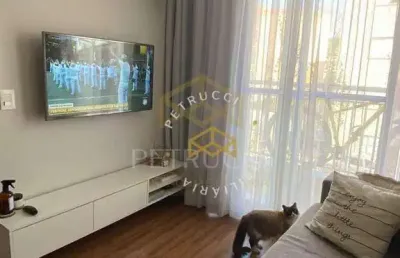 Apartamento com 2 dormitórios à venda, 55 m² por r$ 370.000,00 - jardim do lago - campinas/sp