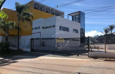 Galpão à venda, 2430 m² por r$ 24.000.000,00 - jardim carolina - jundiaí/sp