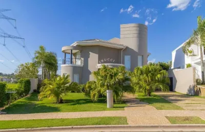 Casa com 4 dormitórios à venda, 597 m² por r$ 6.400.000,00 - loteamento alphaville campinas - campinas/sp