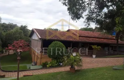 Chácara com 3 dormitórios à venda, 9 m² por r$ 2.600.000,00 - fazenda tamburi - campinas/sp
