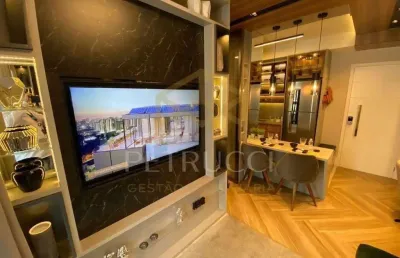 Apartamento com 1 dormitório à venda, 46 m² por r$ 545.000,00 - vila lídia - campinas/sp