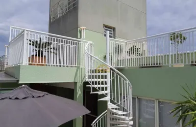 Cobertura com 3 dormitórios à venda, 160 m² por r$ 1.390.000,00 - taquaral - campinas/sp