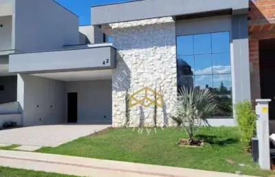 Casa com 3 dormitórios à venda, 191 m²- loteamento green view village - indaiatuba/sp