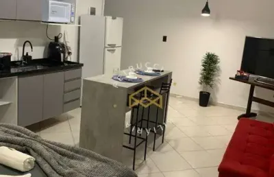 Studio com 1 dormitório para alugar, 30 m² por r$ 3.300,02/mês - cambuí - campinas/sp