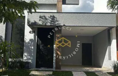 Casa com 3 dormitórios à venda, 133 m² - residencial terras da estância - ala do bosque - paulínia/sp