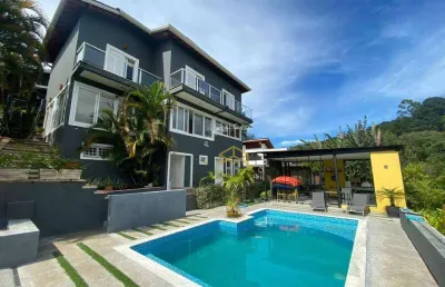 Casa à venda, 700 m² por r$ 3.200.000,00 - condomínio vale da santa fé - vinhedo/sp