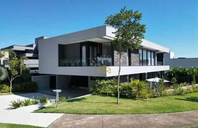 Casa com 5 dormitórios à venda, 390 m² por r$ 5.700.000,00 - alphaville dom pedro 2 - campinas/sp