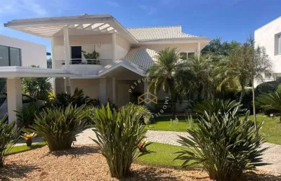 Casa com 4 dormitórios à venda, 540 m² por r$ 6.000.000,00 - loteamento alphaville campinas - campinas/sp