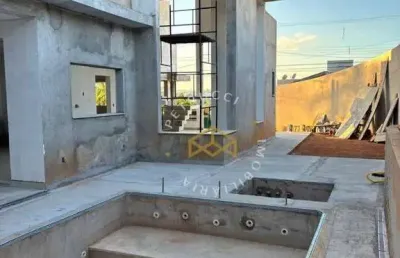 Casa a venda em bolsão recém construida em valinhos.